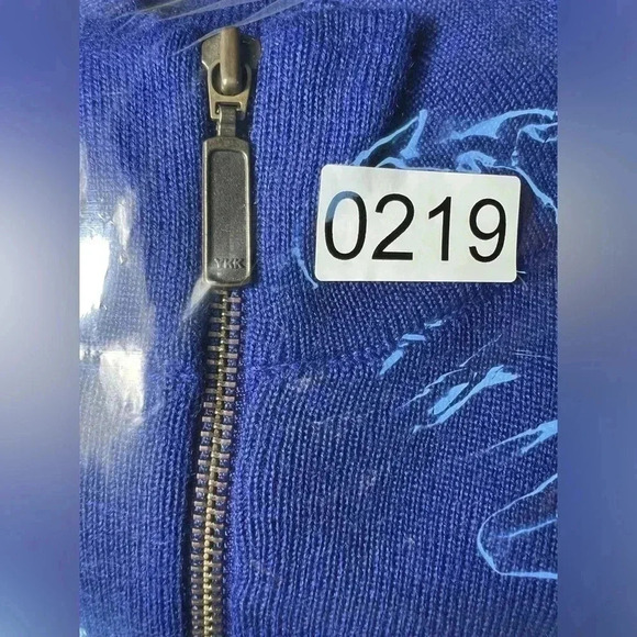 Meister 1/4 zip up Wool Blend Sweater - Picture 8 of 8